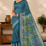 Blue Saree